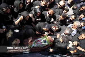 مراسم تشییع پیکر ناصر فرهودی - 16 مرداد 1396