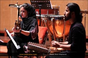 اجرای آنسامبل پرکاشن معاصر و آنسامبل پیرو در فستیوال موسیقی معاصر - اردیبهشت 1395
