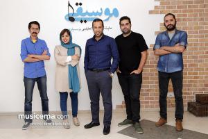 گفت و گو با اعضای گروه «دال» در دفتر سایت «موسیقی ما» - اردیبهشت 1396