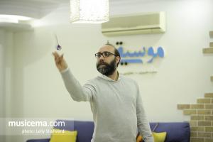 گفت و گو با علی جعفری پویان در دفتر سایت موسیقی ما - بهمن 1396