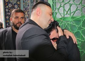 مراسم ترحیم محمود گلمحمدی