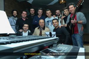 تمرین میثم ابراهیمی و گروهش برای کنسرت - دی 1394
