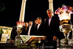 اجرای استاد حسین علیزاده و محمد معتمدی در شیراز - مهر 1394