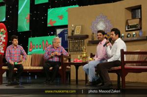 بهنام صفوی و سام درخشانی در برنامه «جشن رمضان» - مرداد 1393 بهنام صفوی و سام درخشانی در برنامه «جشن رمضان» - مرداد 1393