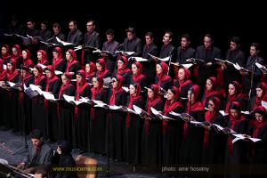 کنسرت گروه کر فیلارمونیک ایران به رهبری علیرضا شفقی‌نژاد - شهریور 1393