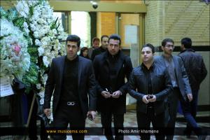 مراسم ترحیم مرتضی پاشایی - آبان 1393