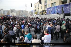 مراسم ترحیم مرتضی پاشایی - آبان 1393