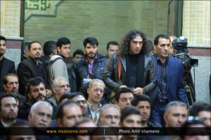 مراسم ترحیم مرتضی پاشایی - آبان 1393