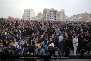 مراسم ترحیم مرتضی پاشایی - آبان 1393