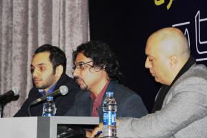 نشست خبری کنسرت گروه لیان - محسن شریفیان (دی 1394) نشست خبری کنسرت گروه لیان - محسن شریفیان (دی 1394)